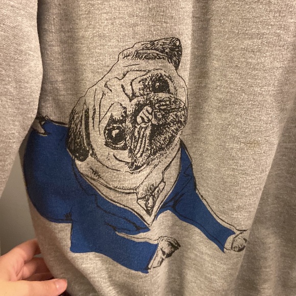 Pug crew neck sweater - Picture 3 of 3